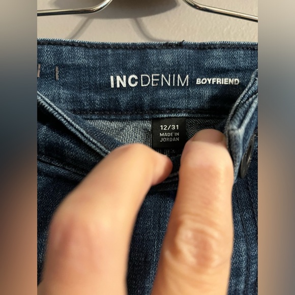 Ladies INC Denim Boyfriend Jeans - Size:12/31 - Picture 3 of 3